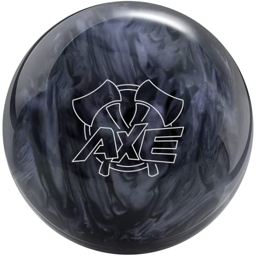 Hammer Axe Bowling Ball, Black/Smoke