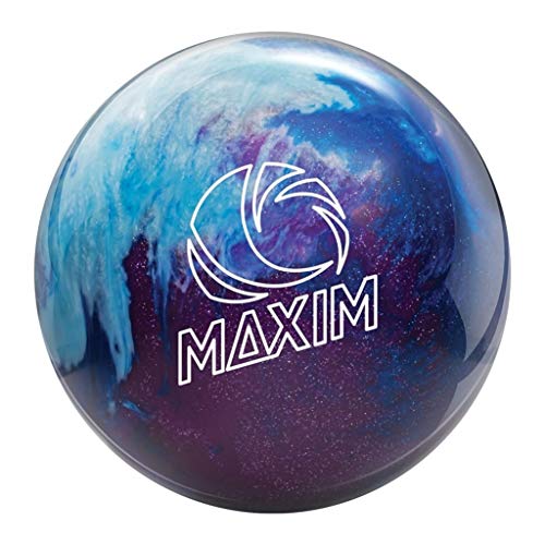 Ebonite Maxim Bowling Ball, Purple/Blue/Silver